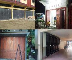 Folding Gate Payung Sekaki - Pintu Lipat Baru, Seken & Service Murah Berkualitas